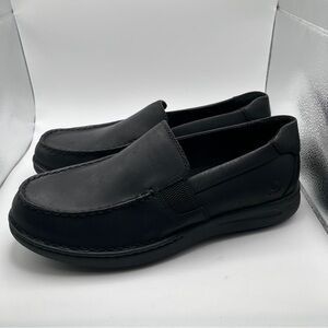 NWOB Born Mariner Slip-On loafers black leather size 11.5M